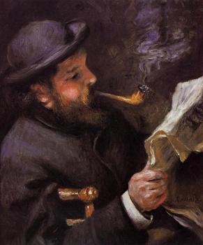 皮埃爾 奧古斯特 雷諾阿 Claude Monet Reading